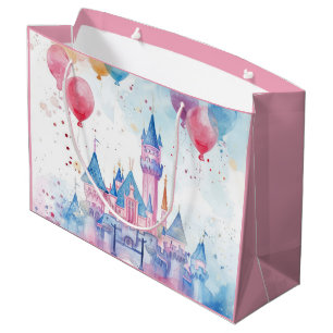 Rosa Watercolor Princess Castle