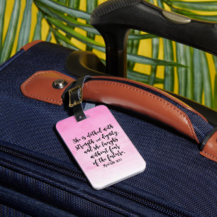 Rosa Watercolor Proverbs 31 Christian Womens Bible Bagagebricka