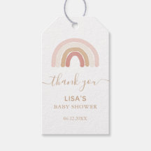 Rosa Watercolor Rainbow Baby Shower