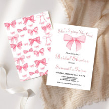 Rosa Watercolor Ribbon  Möhippa Party