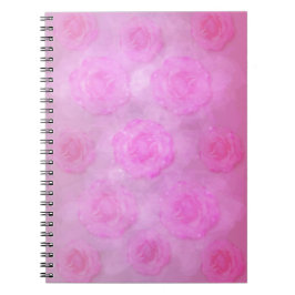 ROSA Watercolor ro Anteckningsbok