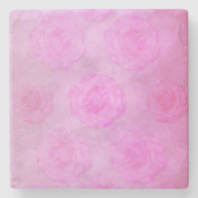 ROSA Watercolor ro Underlägg Sten (Framsidan)