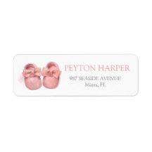 Rosa Watercolor Shower Baby Shower