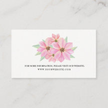 Rosa Watercolor Tulips Bröllop-höljeskort