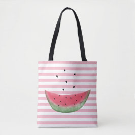 Rosa Watermelon Anpassningsbar Shoulder Tote bags Tygkasse