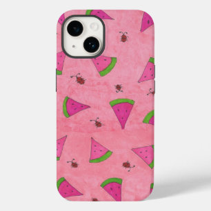 Rosa Watermelon och Nyckelpigor