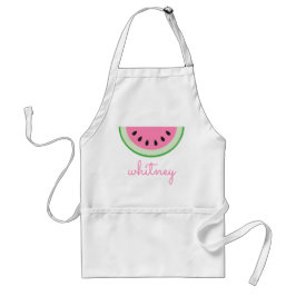 Rosa Watermelon Personlig Apron Förkläde