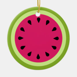 Rosa Watermelon Segce Ornament
