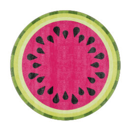 Rosa Watermelon Segment Glas Skärpta
