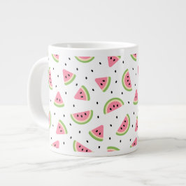 Rosa Watermelons, Watermelon Seeds, Summer Mönster Jumbo Mugg