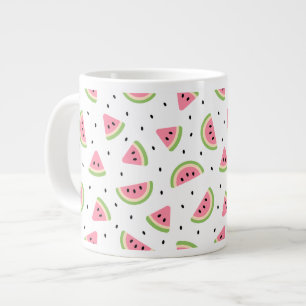 Rosa Watermelons, Watermelon Seeds, Summer Mönster Jumbo Mugg