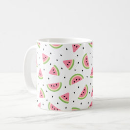 Rosa Watermelons, Watermelon Seeds, Summer Mönster Kaffemugg