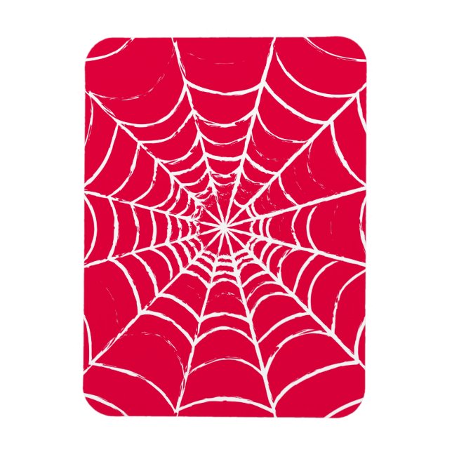 Rosa Webben Magnet (Vertikal)