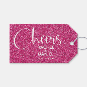 Rosa Wedding Favor Presentetikett