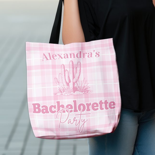 Rosa Western Bachelorette Resa Tygkasse (Skapare uppladdad)