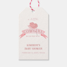 Rosa Western Cowgirl Hat Baby Shower