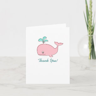 Rosa Whale - tackkort