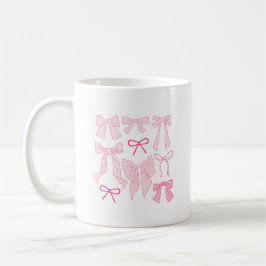 Rosa Whimsical Bows Kaffemugg