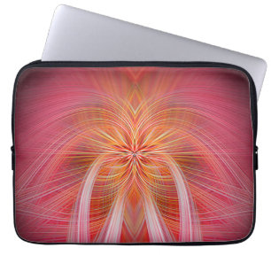 Rosa Whispers Laptop Fodral