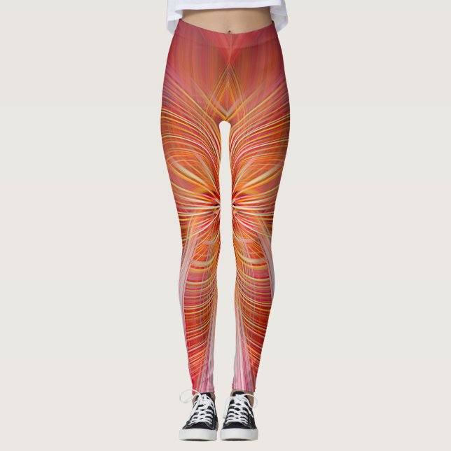 Rosa Whispers Leggings (Framsida)
