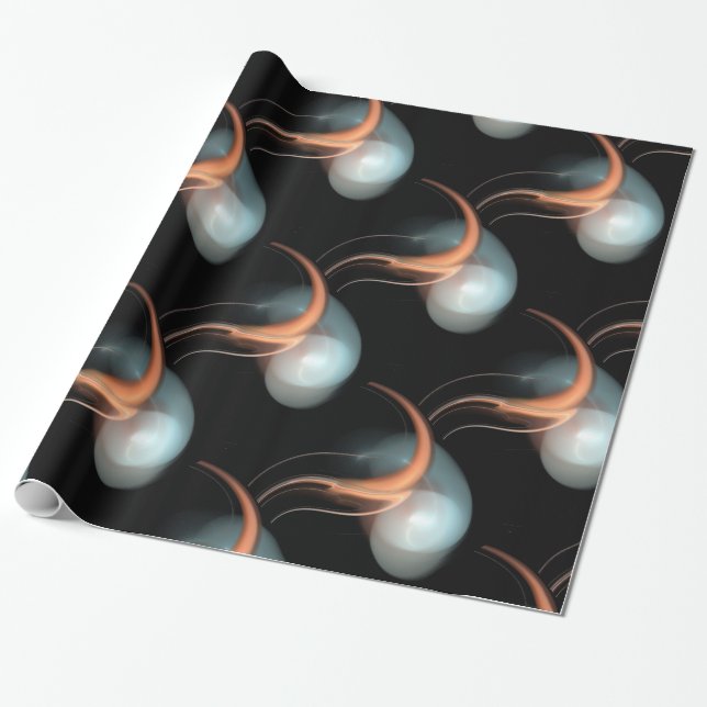 ROSA WHITE ALIEN PEARLS PRESENTPAPPER (Utrullad)