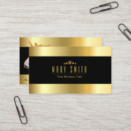 Rosa White Arrow 名刺 Visitkort