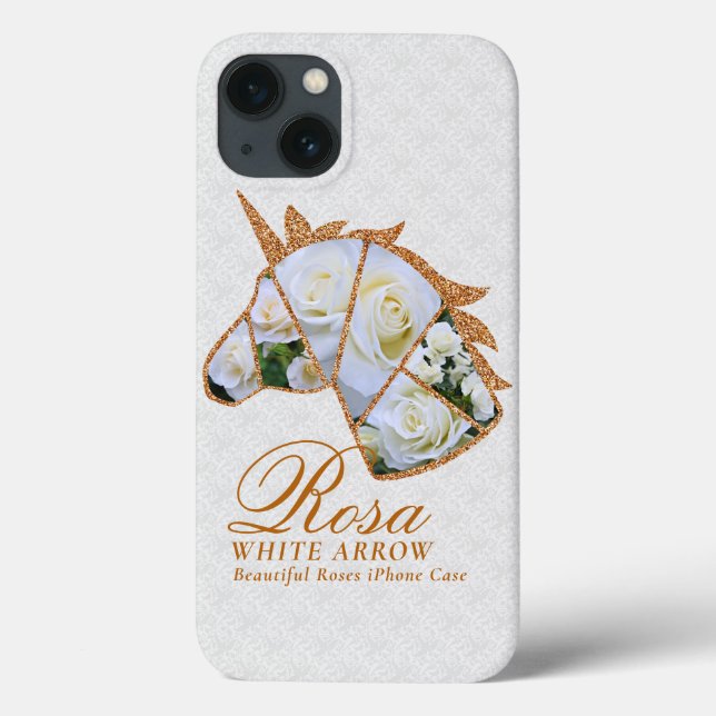 Rosa White Arrow Case-Mate iPhoneケース (Baksida)