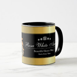 Rosa White Arrow Mugg