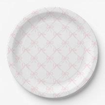 Rosa & White Bow, Grandmillenial Rosa Ribbon