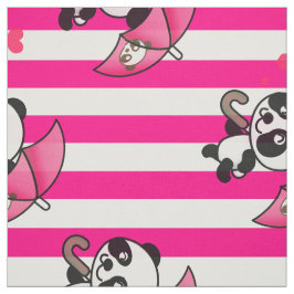 Rosa White Candy Rand Tyg