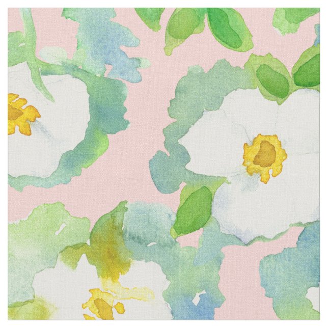  Rosa White Cherokee Ro Tyg (Närbild)