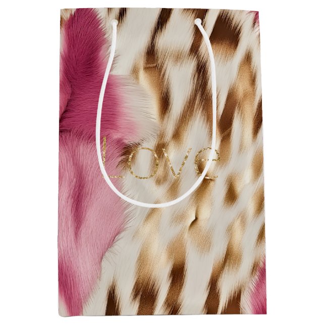 Rosa White Guld Southwest Cowgirl Glitter Kärlek (Framsidan)