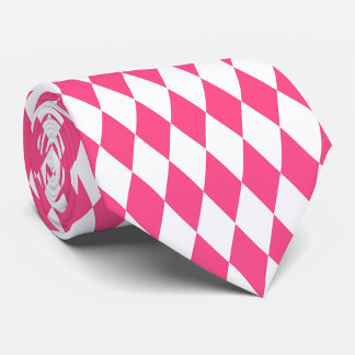 Rosa White Harlequin Diamonds Checkerss Design Slips