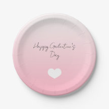 Rosa White Heart Lycklig Galentine Day Anpassnings