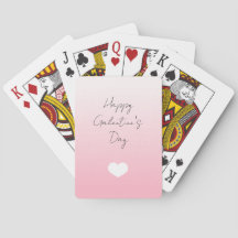 Rosa White Heart Lycklig Galentine's Day Games