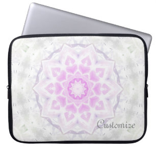 Rosa & White Lacy Kaleidoscope Hearts Sleeve