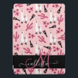 Rosa White Llama Maraca Cactus Blommigt iPad Pro Skydd<br><div class="desc">Den här söta och roligt mönster är perfekt för trendigets kvinna eller flicka. Den innehåller handritade illustrationer av bubbelgums rosa, vit och svart lama, mönstrad maracas, kaktus och blommor ovanpå en enkel rosa. Det är underbart, roligt, lekfullt, unikt och coola! ***VIKTIG DESIGN-ANMÄRKNING: Om du vill ha en begäran från anpassad...</div>