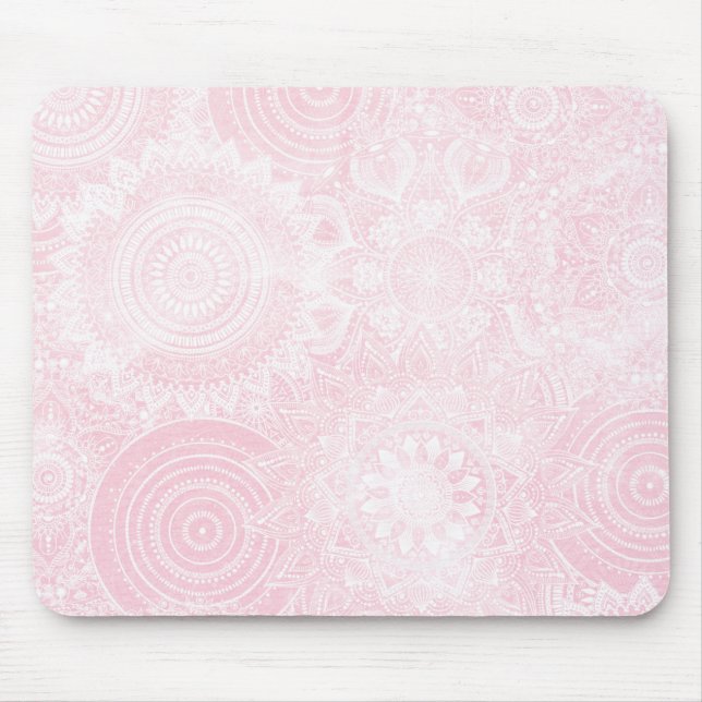 Rosa White Mandala Collection Musmatta (Framsidan)