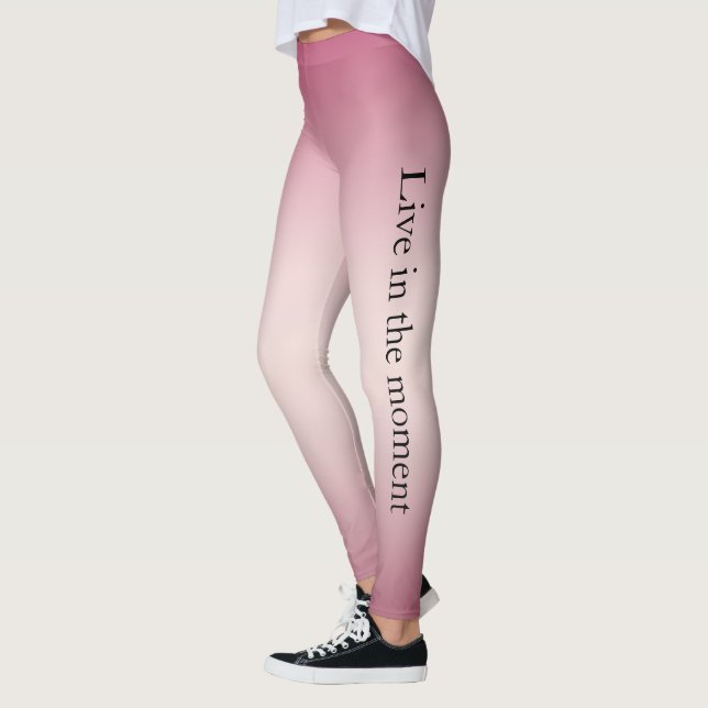 Rosa White Ombre Leggings (Vänster)