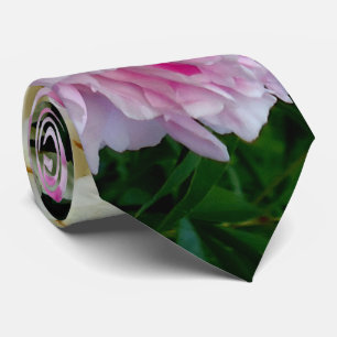 Rosa White Peonies rosa blommigt rosa blommor Slips
