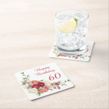 Rosa White Peony Flower Grattis på födelsedagen