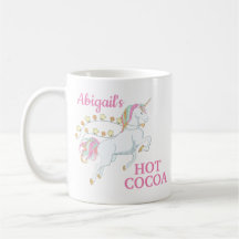Rosa White Unicorn Hett Cocoa