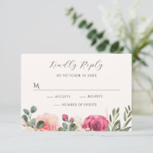 Rosa white Watercolor Blommigt Ro