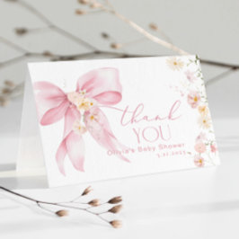  Rosa Wildblomme Rosa Bow tackkort
