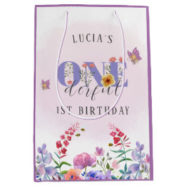 Rosa Wildblommor, brödfjäril och bin