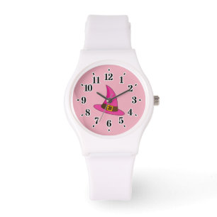 Rosa Witch Hat Armbandsur