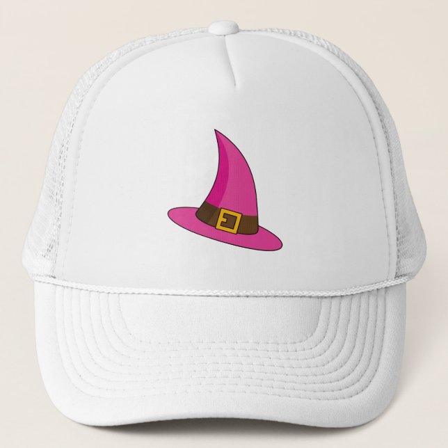 Rosa Witch Hat Keps (Framsida)