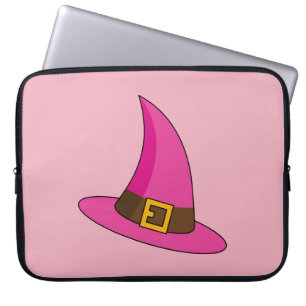 Rosa Witch Hat Laptop Fodral