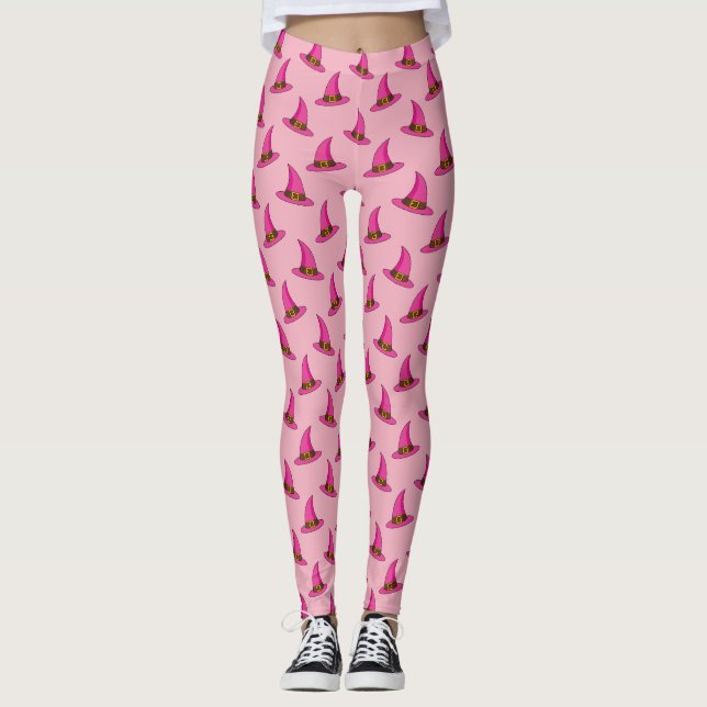 Rosa Witch Hat Leggings (Framsida)