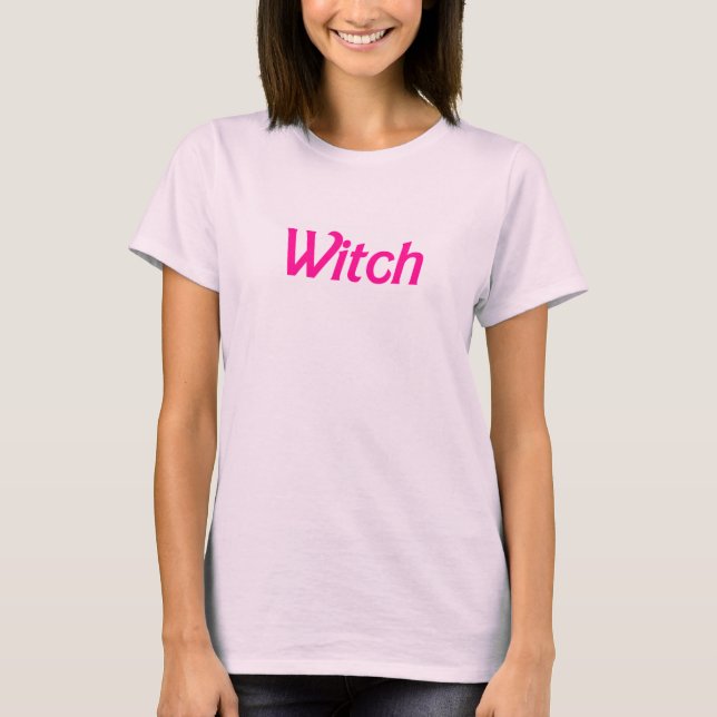 Rosa Witch T Shirt (Framsida)